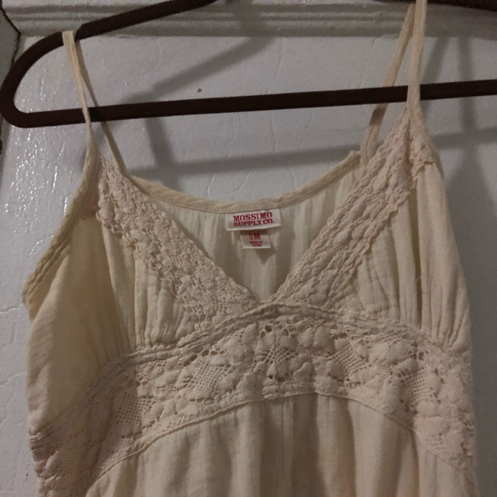Mossimo Supply and Co Cream Dress